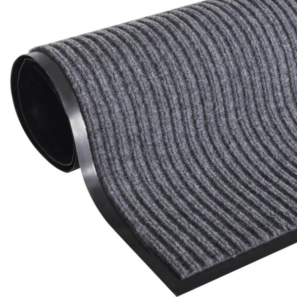 Türmatte Grau 120 x 180 cm PVC