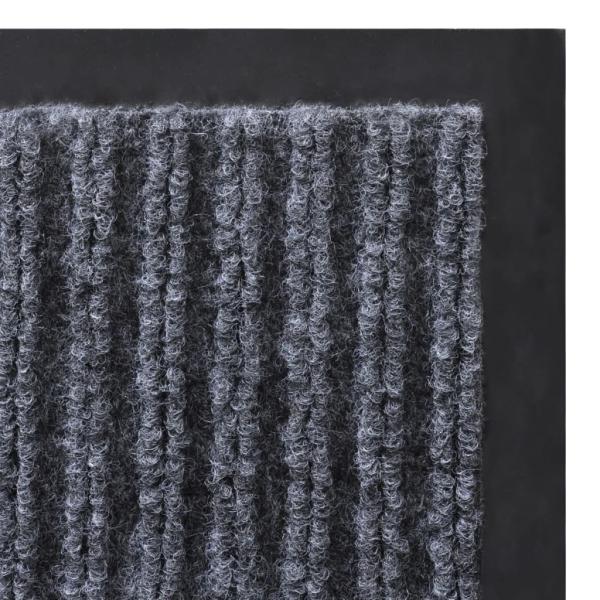 Türmatte Grau 120 x 180 cm PVC