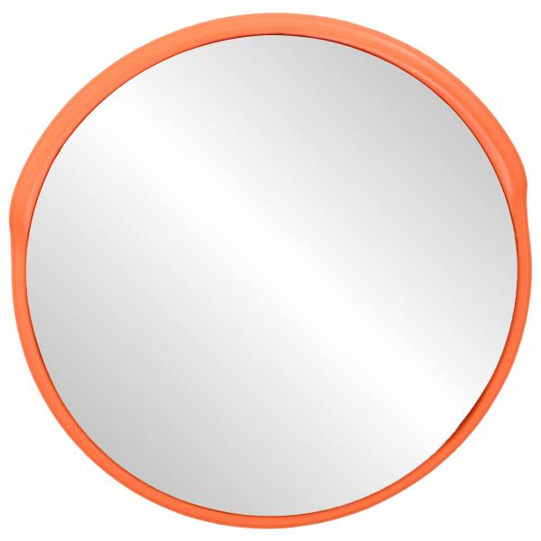 Verkehrsspiegel Konvex PC-Kunststoff Orange 60 cm Outdoor