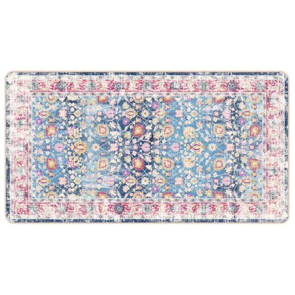 Teppich Waschbar Mehrfarbig 80x150 cm