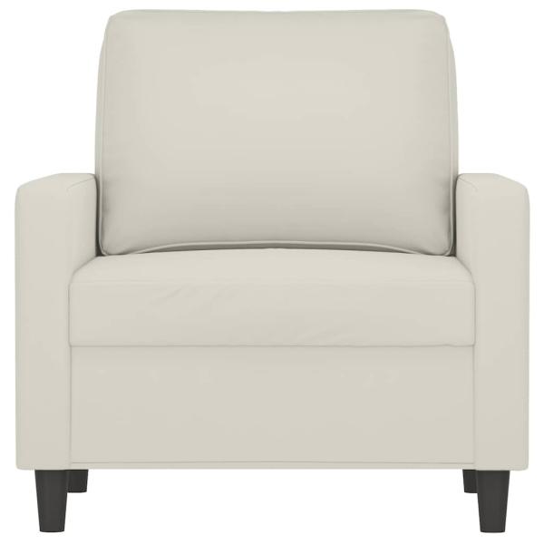 Sessel Creme 60 cm Samt