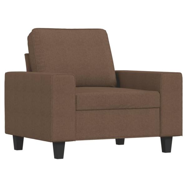 Sessel Braun 60 cm Stoff