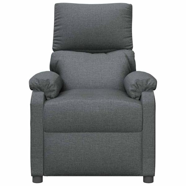 Relaxsessel Dunkelgrau Stoff