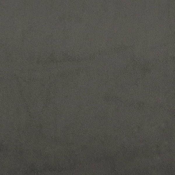 Taschenfederkernmatratze Mittel Dunkelgrau 120x190x20 cm Samt