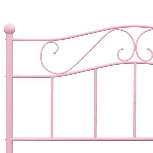Bettgestell Rosa Metall 160x200 cm