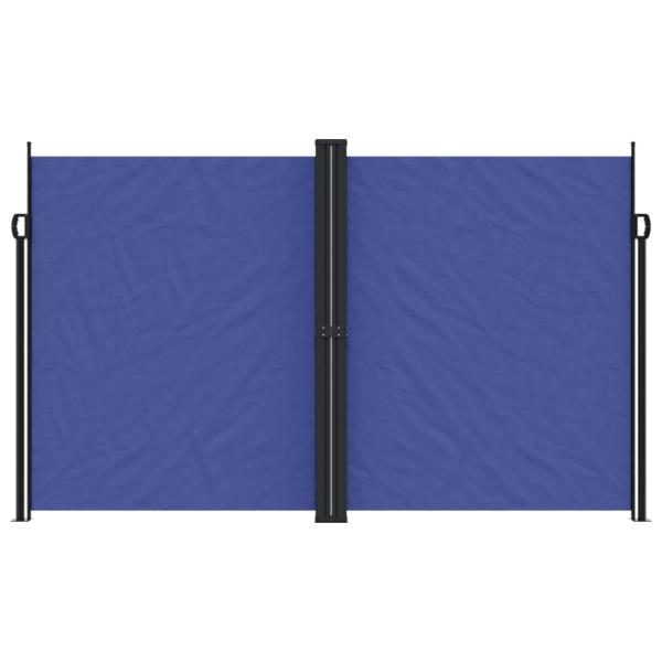 Seitenmarkise Ausziehbar Blau 200x1200 cm