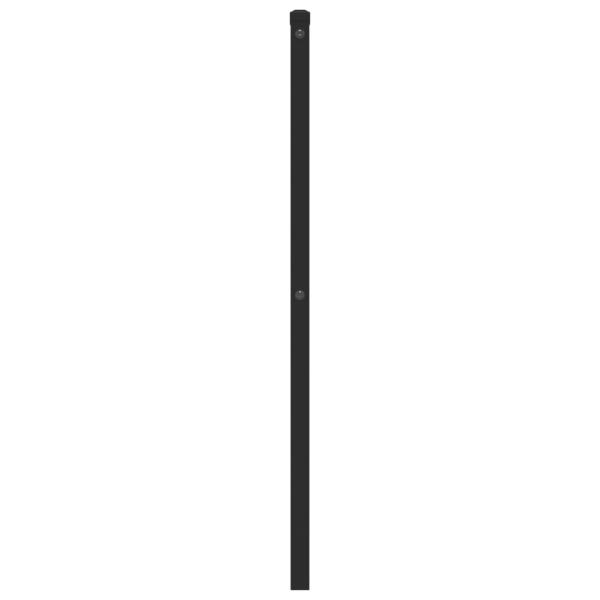 Ersatz-Kopfteil Metall Schwarz 107 cm