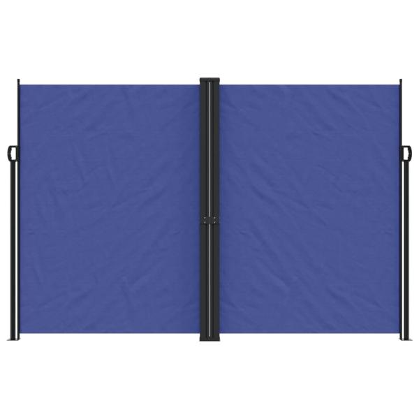 Seitenmarkise Ausziehbar Blau 220x1000 cm