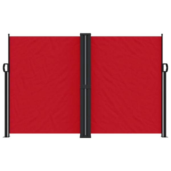 Seitenmarkise Ausziehbar Rot 160x600 cm