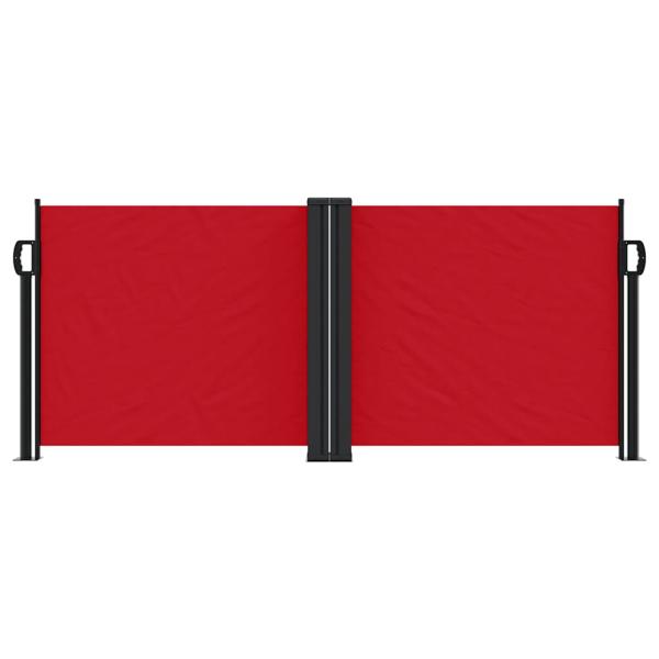 Seitenmarkise Ausziehbar Rot 100x600 cm