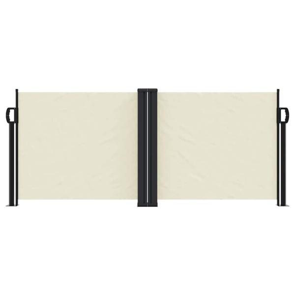 Seitenmarkise Ausziehbar Creme 100x600 cm
