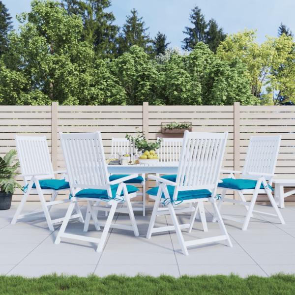 ARDEBO.de - Palettenkissen 6 Stk. Hellblau 50x50x7 cm Oxford-Gewebe