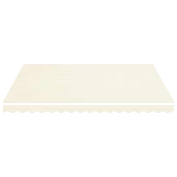 Ersatzstoff für Markise Creme 400x350 cm Polyester