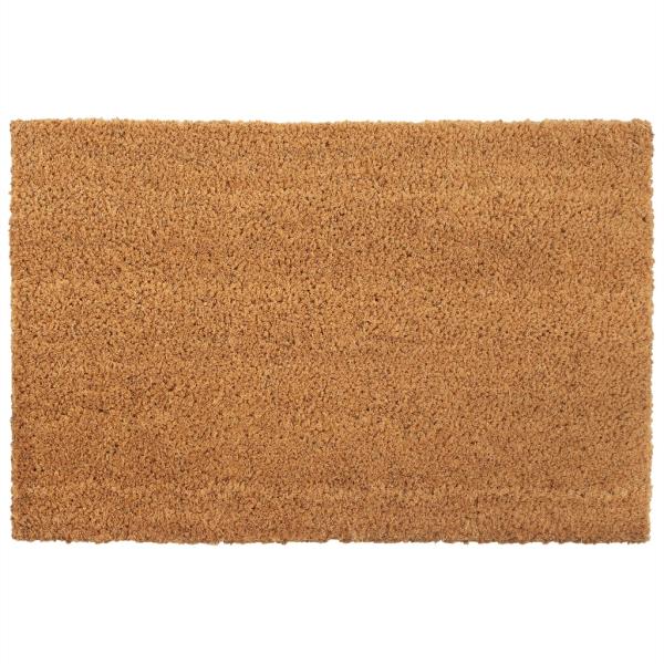 ARDEBO.de - Fußmatte Natur 50x80 cm Kokosfaser Getuftet
