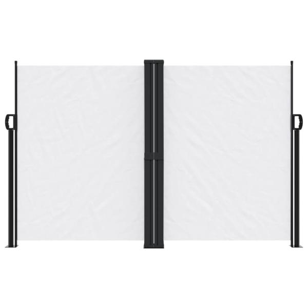 Seitenmarkise Ausziehbar Weiß 160x600 cm