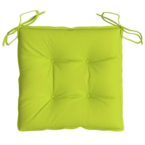 Palettenkissen 6 Stk. Hellgrün 50x50x7 cm Oxford-Gewebe