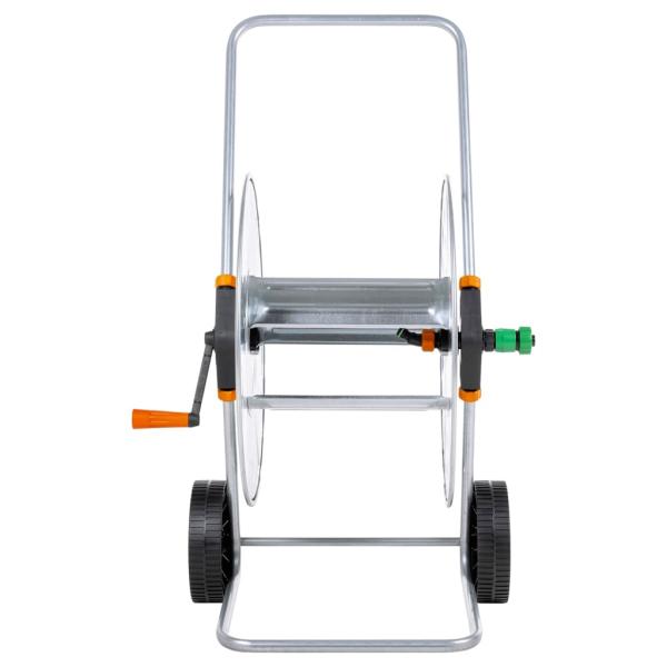 Schlauchwagen für 110 m 1/2" oder 80 m 3/4" Schlauch Stahl