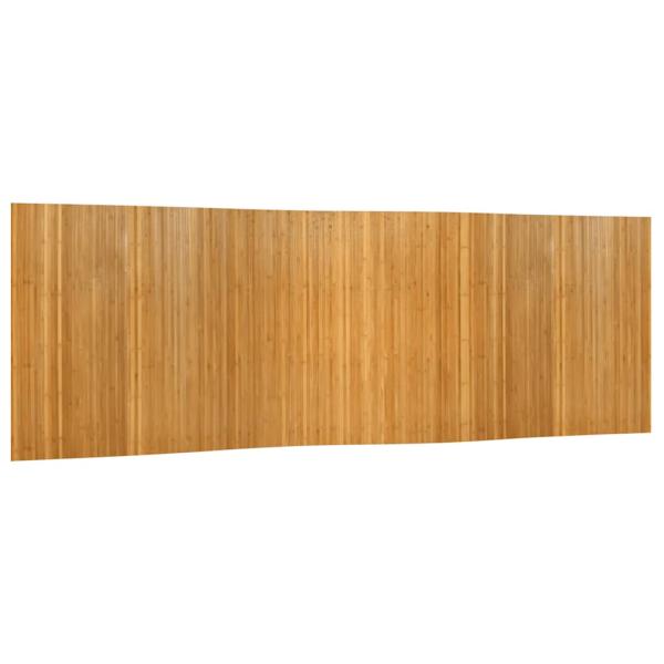 Paravent Natur Breite 600 cm Höhe 165 cm Bambus