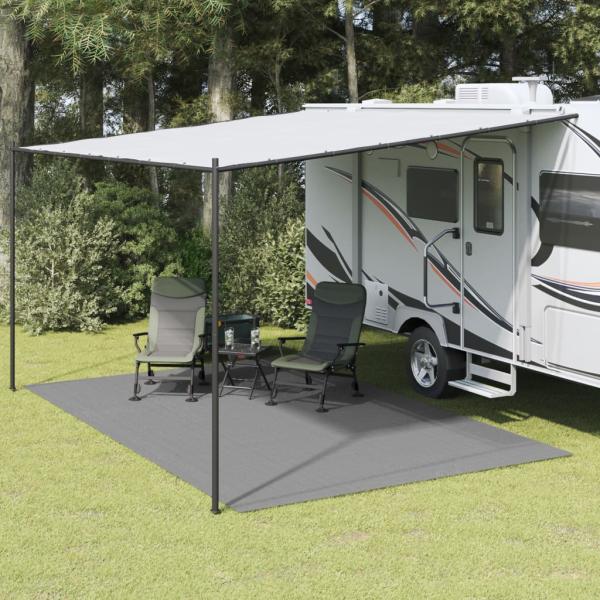 ARDEBO.de - Zeltteppich Anthrazit 5x3 m