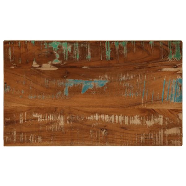 ARDEBO.de - Tischplatte 50x20x3,8 cm Rechteckig Altholz Massiv