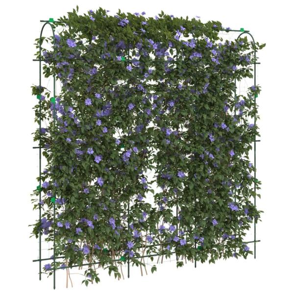 ARDEBO.de - Pflanzennetz U-Rahmen 181x31x182,5 cm Stahl