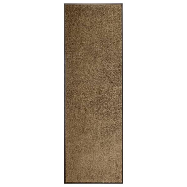 ARDEBO.de - Fußmatte Waschbar Braun 60x180 cm