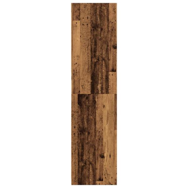 Kleiderschrank Altholz-Optik 80x50x200 cm Holzwerkstoff