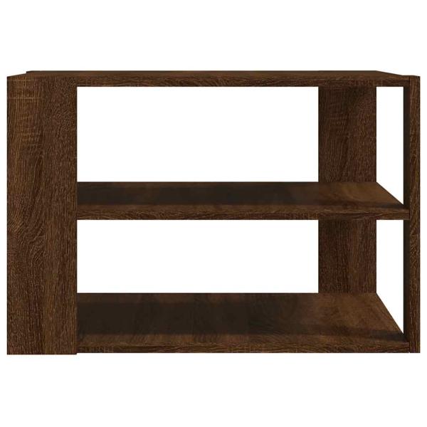 Couchtisch Braun Eichen-Optik 58x58x40 cm Holzwerkstoff