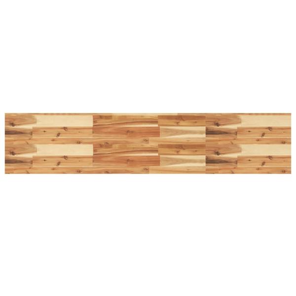 Schweberegal 120x30x4 cm Massivholz Akazie ?lbehandelt