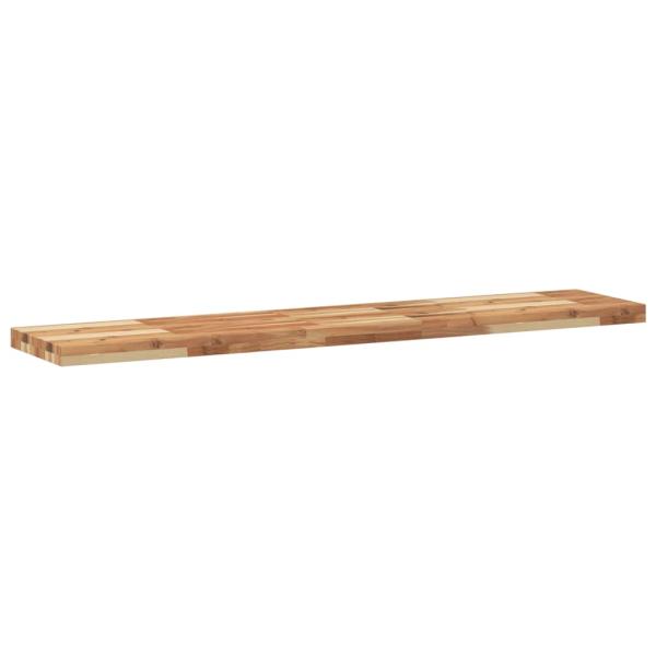 Schweberegal 120x30x4 cm Massivholz Akazie ?lbehandelt
