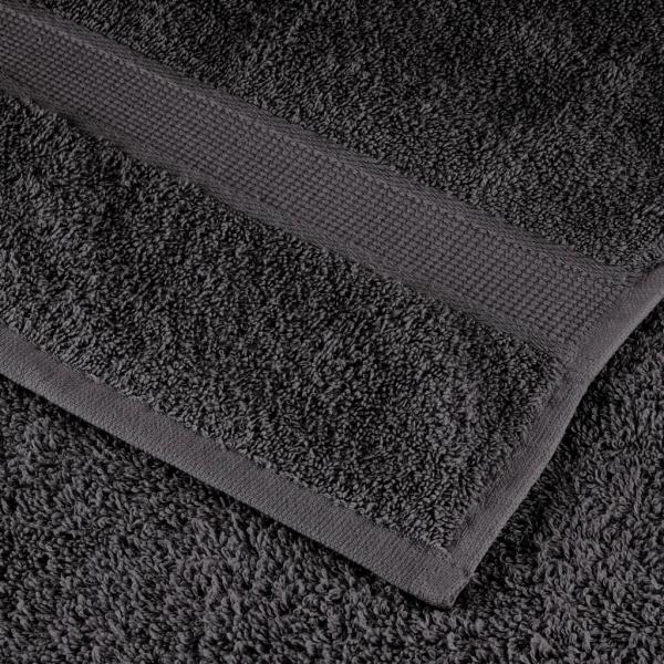 Premium Gästetücher SOLUND 4 Stk. Anthrazit 30x50 cm 600 g/m²