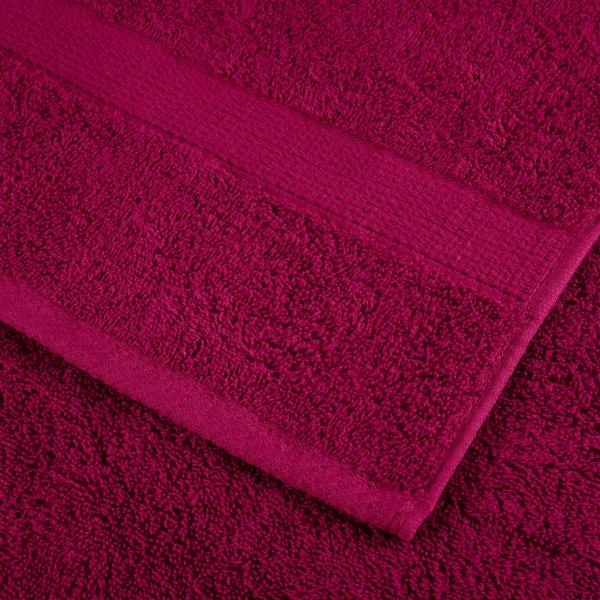 Premium Handtücher SOLUND 4 Stk. Bordeaux 100x200 cm 600 g/m²
