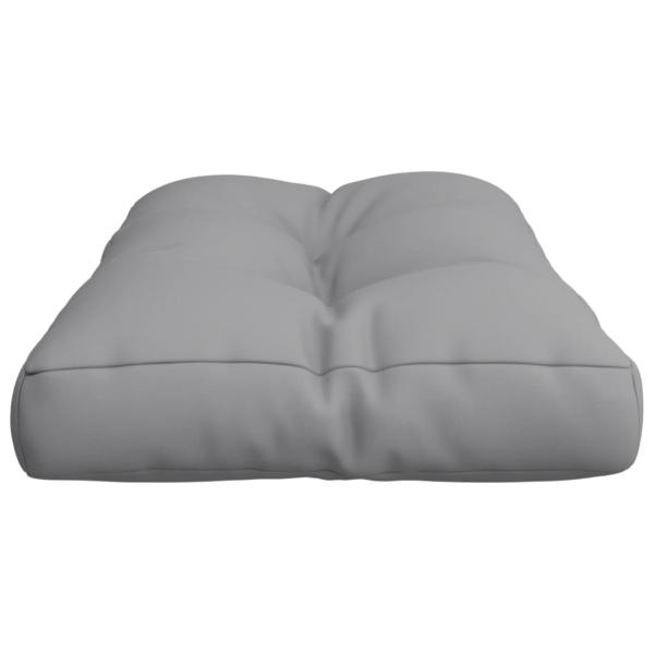 Palettenkissen Grau 80x40x12 cm Stoff