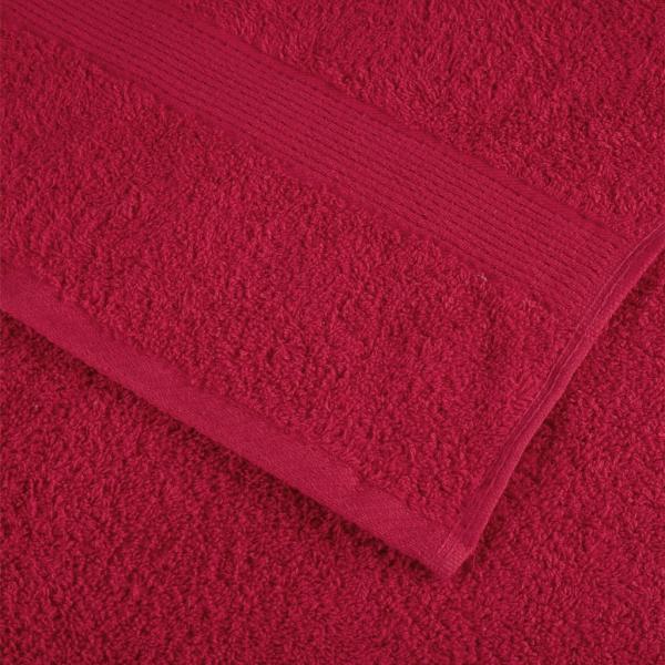 Premium Badetücher SOLUND 10 Stk. Rot 100x150 cm 600 g/m²