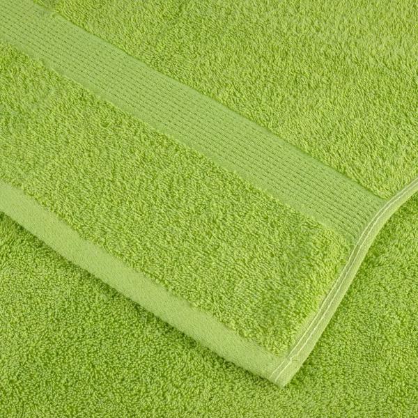 Premium Badetücher SOLUND 10 Stk. Apfelgrün 100x150 cm 600 g/m²