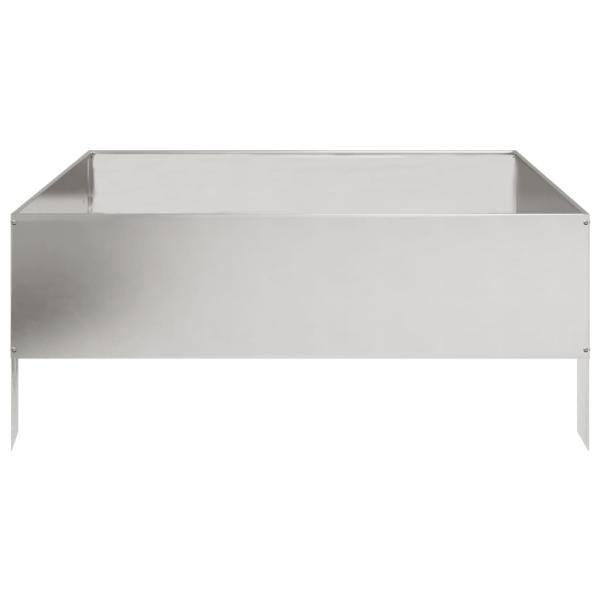 Hochbeet 100x100x41 cm Edelstahl