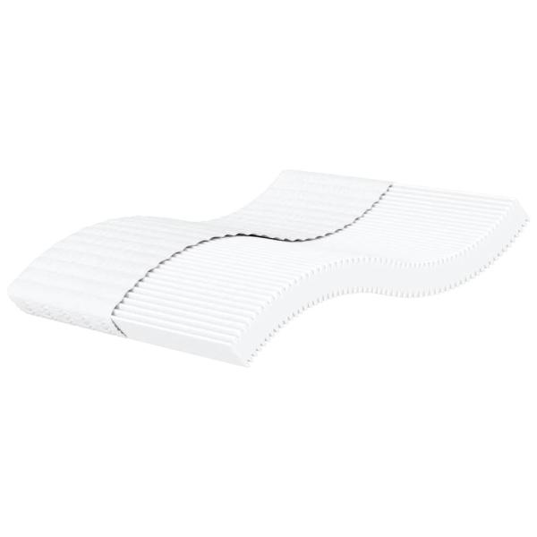ARDEBO.de - Schaumstoffmatratze Weiß 180x210 cm Härtegrad H2 H3