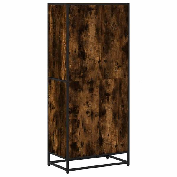 B?cherregal R?uchereiche 60x35x139 cm Holzwerkstoff