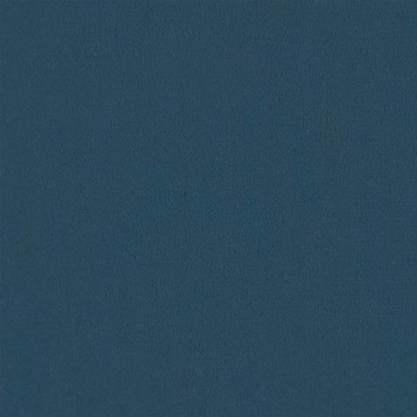 2-Sitzer-Sofa mit Zierkissen Blau 140 cm Samt