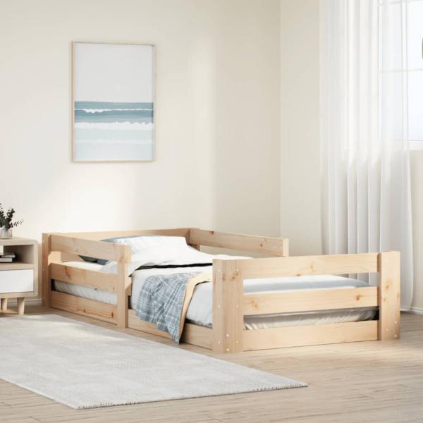 ARDEBO.de - Massivholzbett ohne Matratze 80x200 cm Kiefernholz