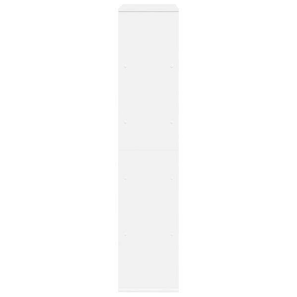 B?cherregal Wei? 100x33x156,5 cm Holzwerkstoff