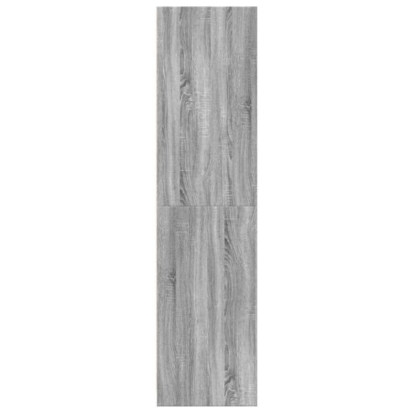 Kleiderschrank Grau Sonoma 50x50x200 cm Holzwerkstoff