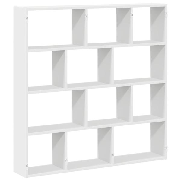 W?rfelregal 12 F?cher Wei? Holzwerkstoff