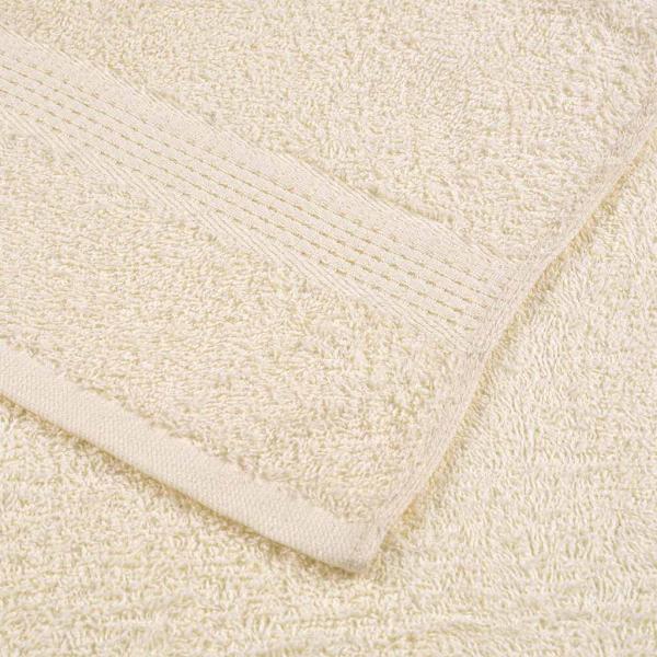 Handtücher FROGN 10 Stk. Creme 50x100 cm 360 g/m²