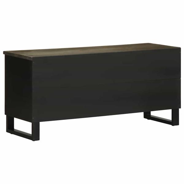 TV-Schrank 100x33x46 cm Massivholz Mango