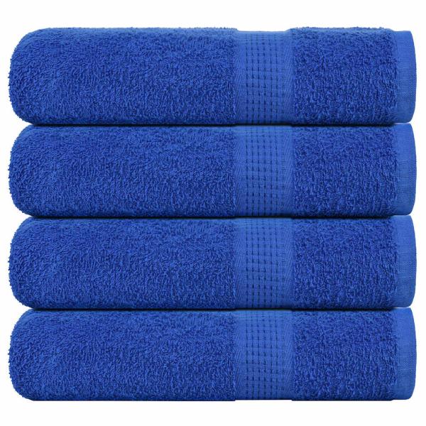 ARDEBO.de - Duschtücher FROGN 4 Stk. Blau 70x140 cm 360 g/m²