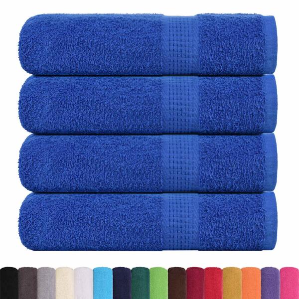 Duschtücher FROGN 4 Stk. Blau 70x140 cm 360 g/m²