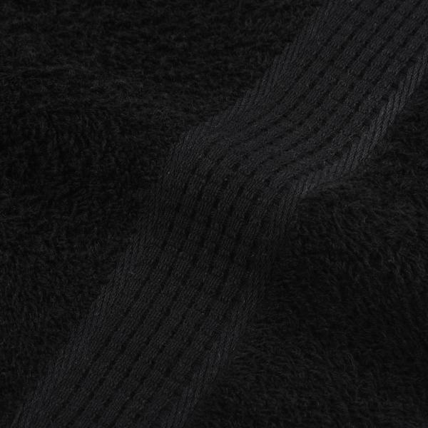 Badetücher FROGN 4 Stk. Schwarz 100x150 cm 360 g/m²