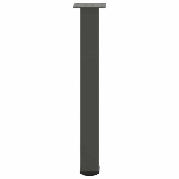 Konsolentischbeine 4 Stk. Anthrazit 72-74 cm Stahl