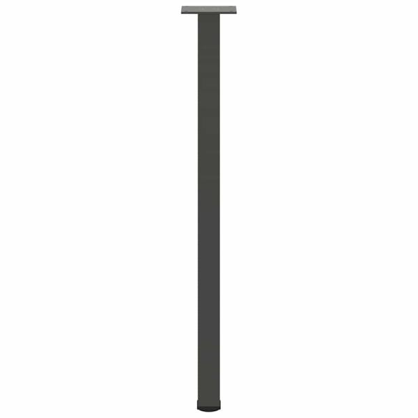 Konsolentischbeine 4 Stk. Anthrazit 72-74 cm Stahl